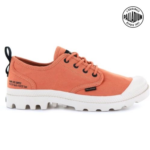 Chaussures Richelieu Palladium Pampa OX Heritage Supply Homme Corail | FR KOB986N